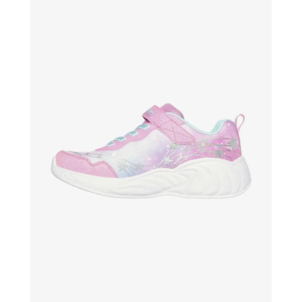 Skechers Unicorn Dreams - Wishful Magic Girls US 4 Pink Casual Shoes HTAT1341